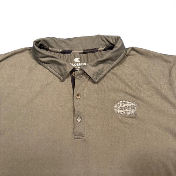Florida Gators - OHT - Operation Hat Trick - Military Green Polo in Men XL - Picture 5 of 6